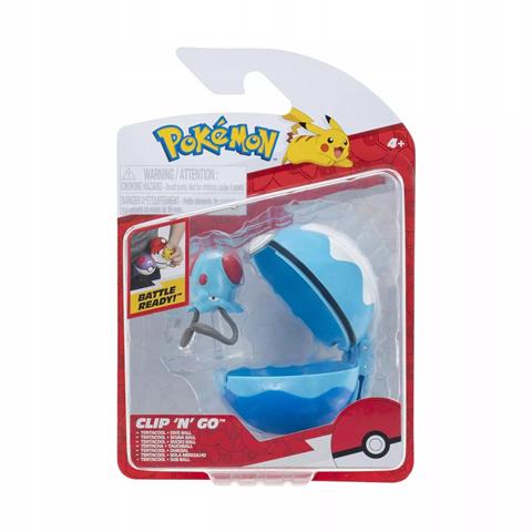 POKEMON CLIP'N'GO TENTACOOL PKW4152 ORBICO
