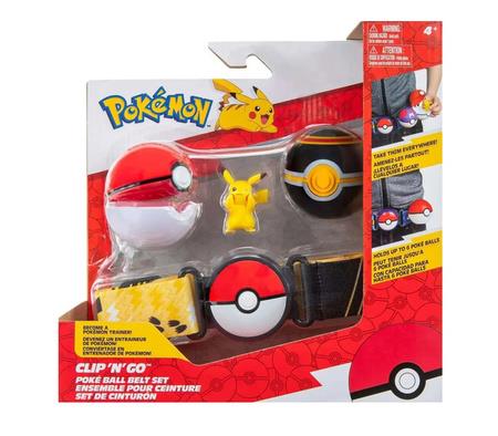 POKEMON CLIP'N'GO POKE BALL PAS W18 PIKACHU PKW4165 ORBICO
