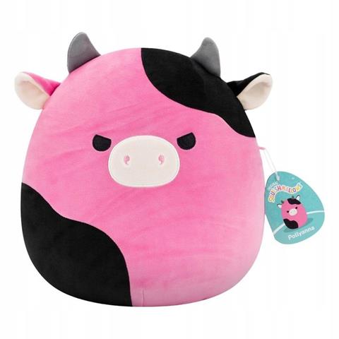 SQUISHMALLOWS MASKOTKA PLUSZOWA 30CM KROWA POLLYANNA 07676 ORBICO