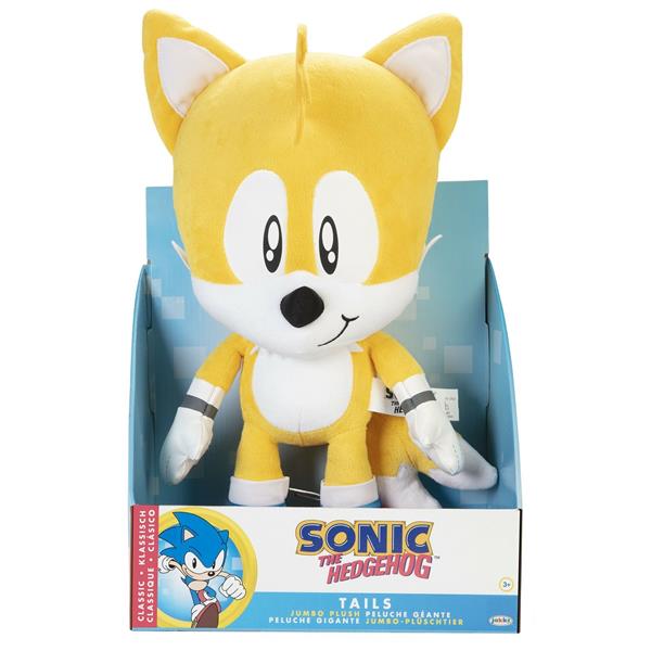 SONIC THE HEDGEHOG PLUSZ JUMBO TAILS 404794 ORBICO