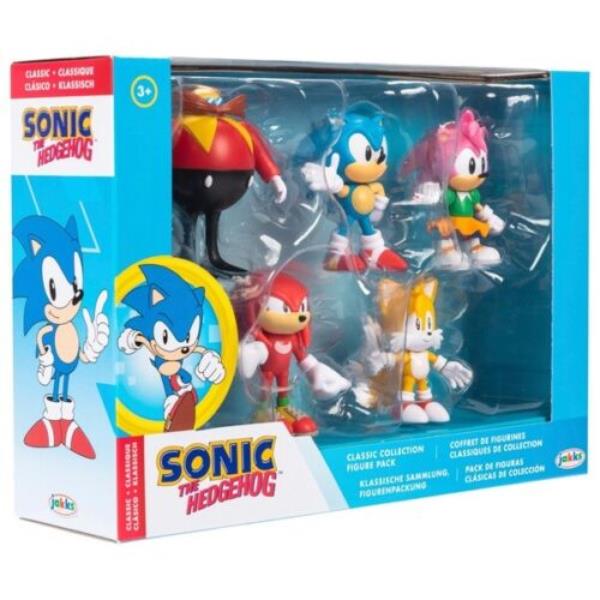 SONIC THE HEDGEHOG ZESTAW 5 FIGUREK 6CM  41452 ORBICO