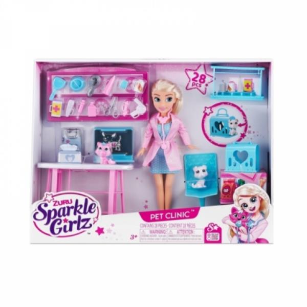 ZURU SPARKLE GIRLZ KLINIKA WETERYNARYJNA LALKA 100184
