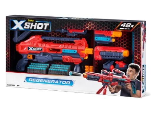 zuru x-shot exel pistolet wyrzutnia regenerator 36173