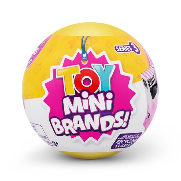 ZURU 5 SURPRISE MINI BRANDS KULA Z ZABAWKĄ 77351