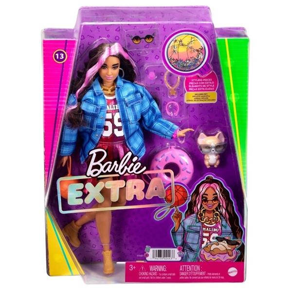 MATTEL BARBIE EXTRA MODA + AKCESORIA GRN27 HDJ46