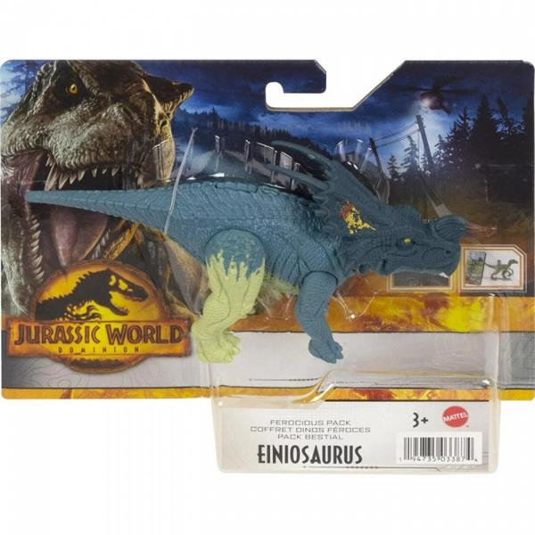 MATTEL JURASSIC WORLD FIGURKA EINIOSAURUS HDX32