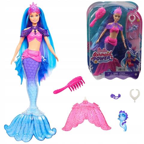 MATTEL BARBIE SYRENKA MERMAID POWER HHG52