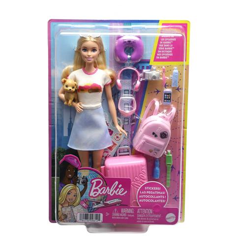 MATTEL BARBIE LALKA PODRÓŻNICZKA HJY18