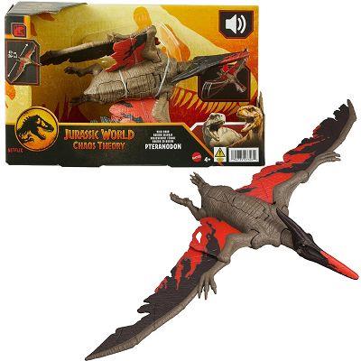 MATTEL JURASSIC WORLD FIGURKA PTERANODON GROŹNY RYK DINO HLP14