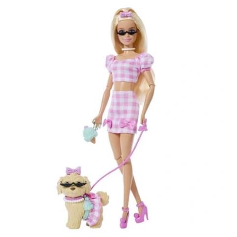 MATTEL BARBIE TWINNIG LOOKS LALKA+PIESEKJFP36/3