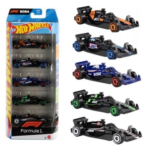 HOT WHELLS FORMUŁA 1 F1 ZESTAW 5PAK JGF58/12