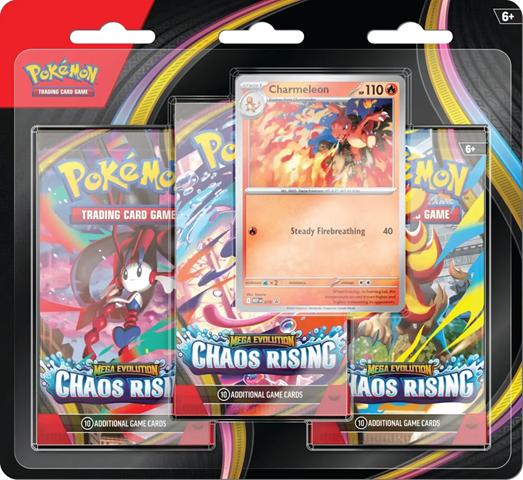 Pokemon TCG: ME 04 3-Pack Blister MIX POK 2026 ME 04 3-pack rebel