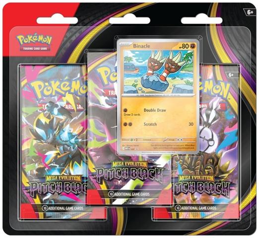 Pokemon TCG: ME 05 3-Pack Blister MIX POK 2026 ME 05 3-pack REBEL