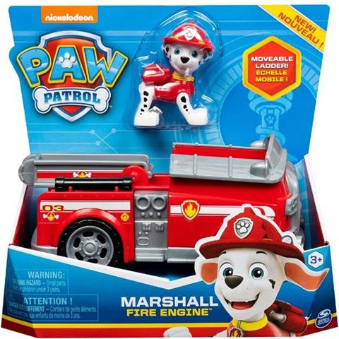 spin master psi patrol pojazd z figurką marshall fire engine