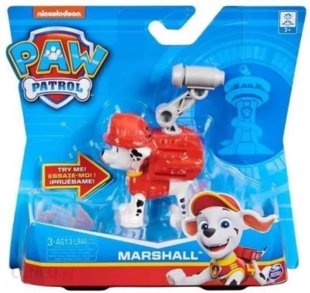 spin master psi patrol figurka akcji z odznaką marshall 20126394