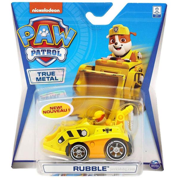 spin master psi patrol autka metalowe rubble  20127203