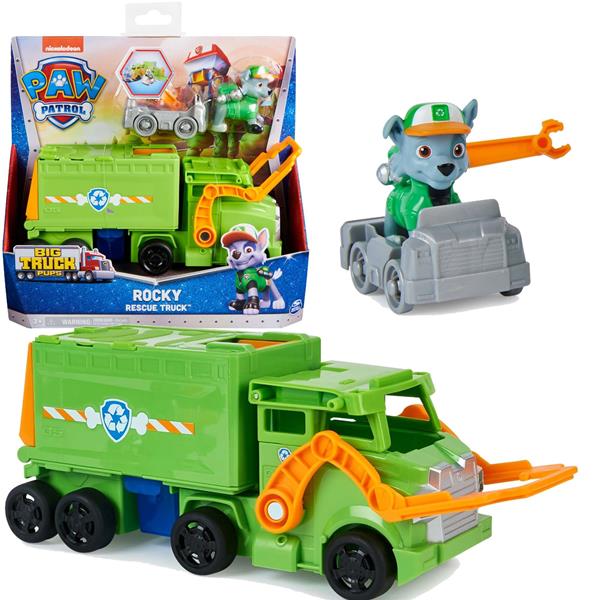 spin master psi patrol big truck pojazd z figurką rocky