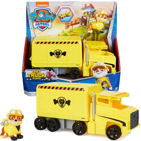 spin master psi patrol big truck pojazd z figurką rubble