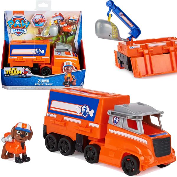 spin master psi patrol big truck pojazd z figurką zuma