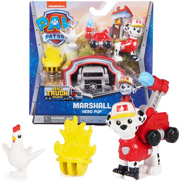 spin master psi patrol big truck hero pup figurka marshall