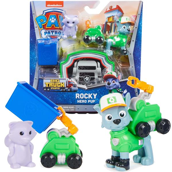 spin master psi patrol big truck hero pup figurka rocky