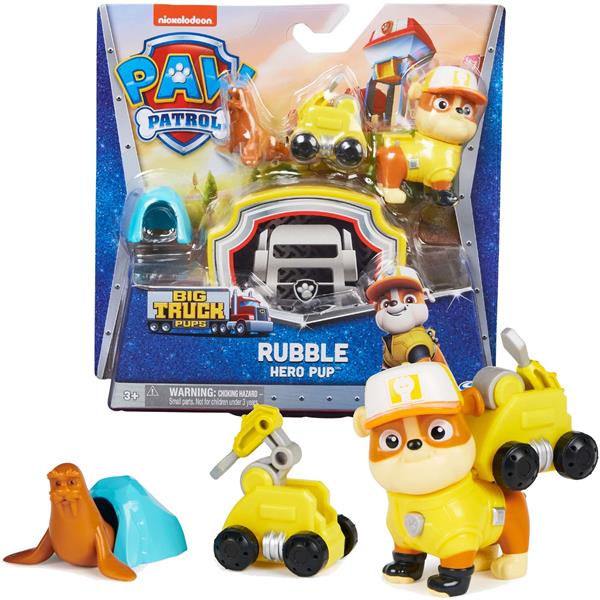 spin master psi patrol big truck hero pup figurka rubble