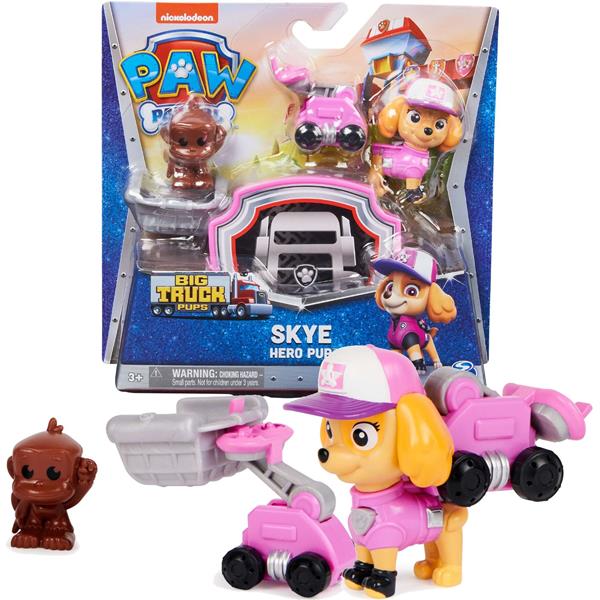 spin master psi patrol big truck hero pup figurka skye
