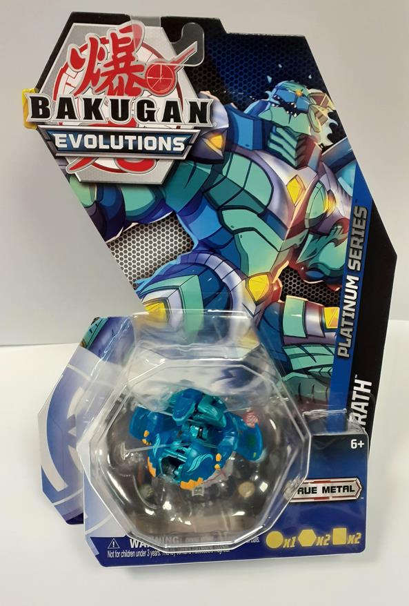 SPIN MASTER BAKUGAN EVOLUTIONS PLATINUM SERIES WRATH 20138059