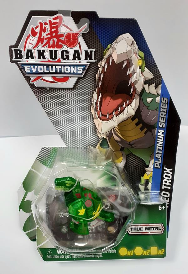 SPIN MASTER BAKUGAN EVOLUTIONS PLATINUM SERIES NEO TROX 20138060
