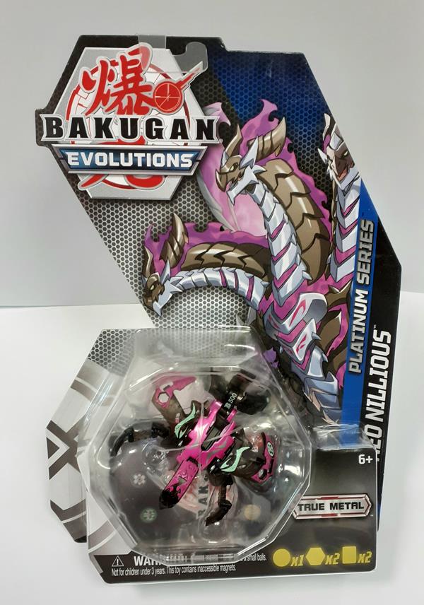 SPIN MASTER BAKUGAN EVOLUTIONS PLATINUM SERIES NEO NILLIOUS 20138061