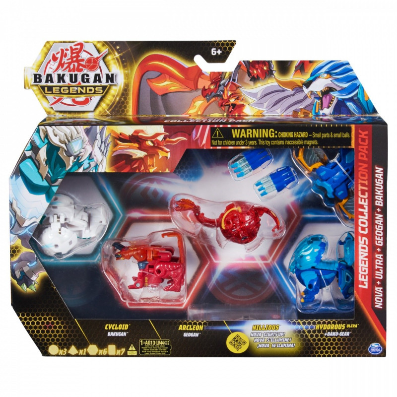 SPIN MASTER BAKUGAN LEGENDS ZESTAW KOLEKCJONERA 20140063