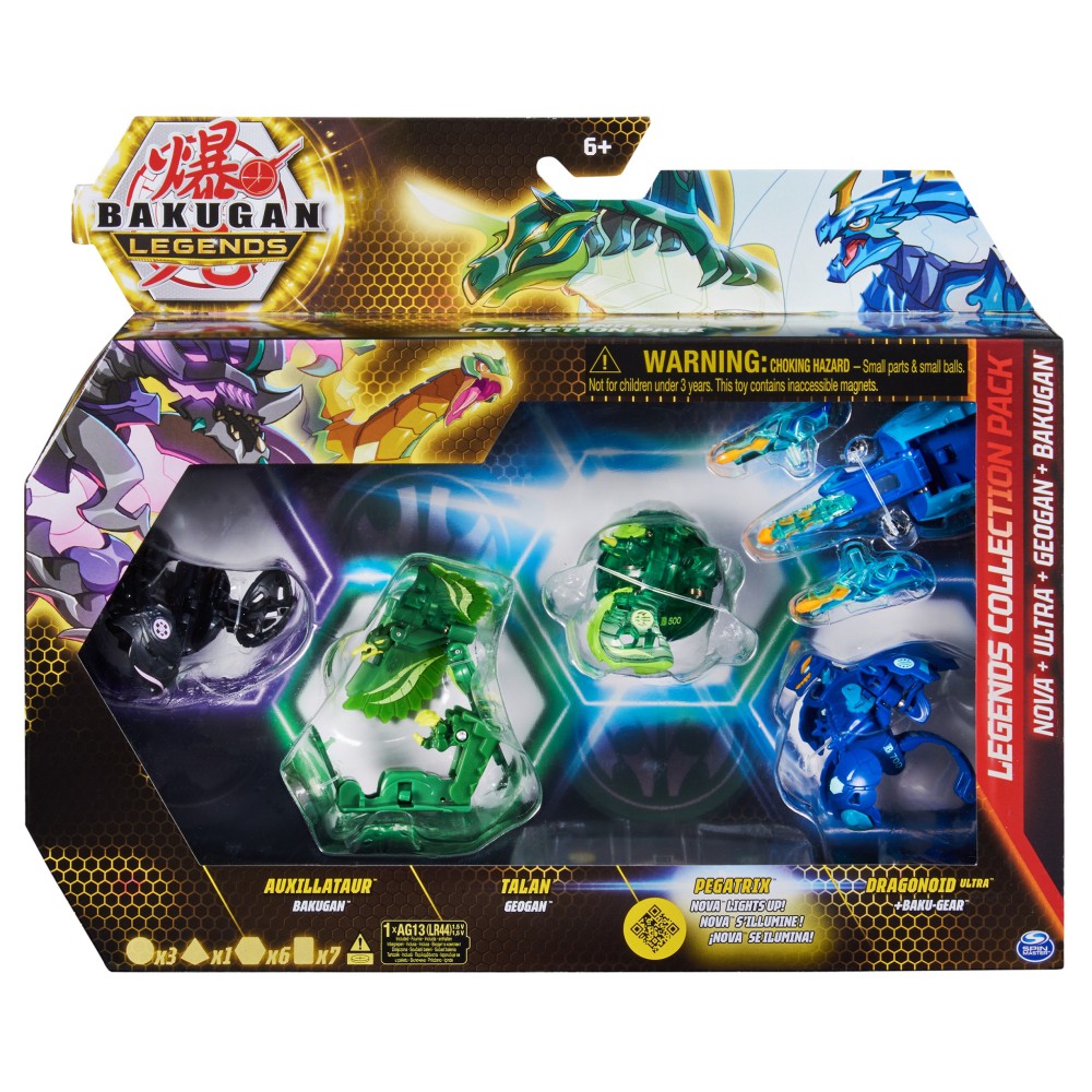 SPIN MASTER BAKUGAN LEGENDS ZESTAW KOLEKCJONERA 20140064