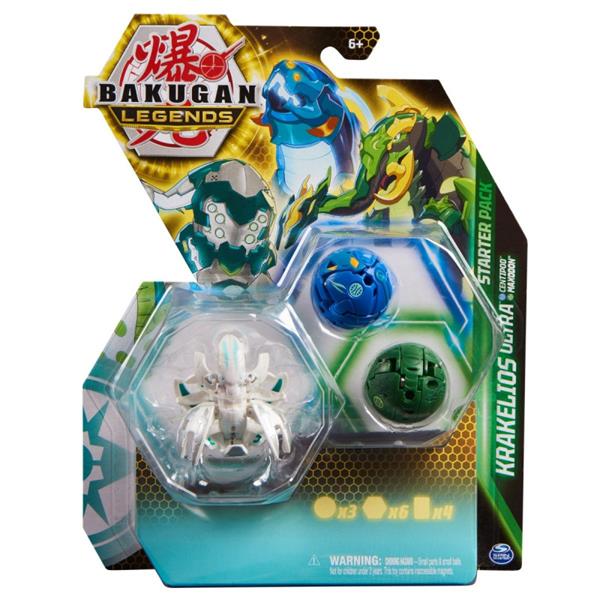 SPIN MASTER BAKUGAN LEGENDS ZESTAW STARTOWY KRAKELIOS ULTRA 20140289