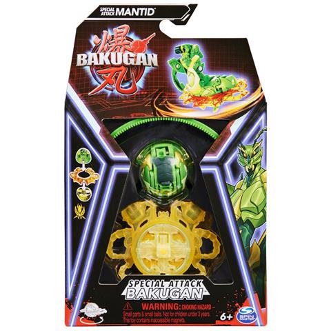 spin master bakugan 3.0 special attack mantid 20141492