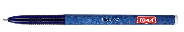toma-długopis superfine niebieski jeans