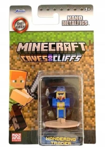 minecraft mini figurka metalowa wandering trader jada