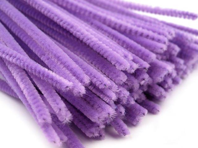 VISTAR DRUCIKI KREATYWNE 6MM 30CM JASNY  FIOLETOWE /12/