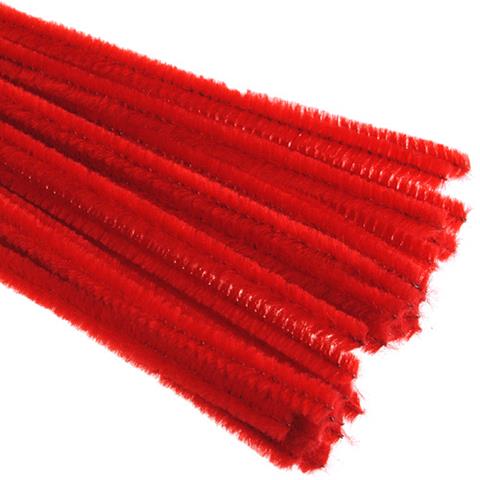 VISTAR DRUCIKI KREATYWNE 6MM 30CM CZERWONE  /12/