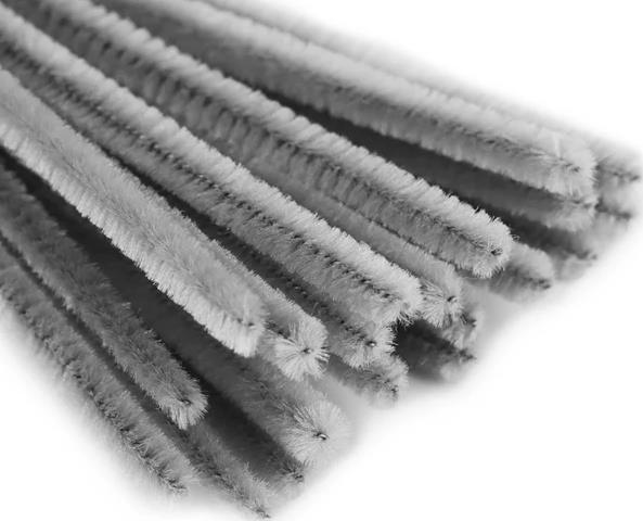 VISTAR DRUCIKI KREATYWNE 6MM 30CM SZARE  /12/