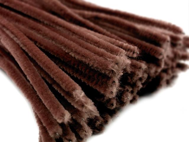 VISTAR DRUCIKI KREATYWNE 6MM 30CM CIEMNY BRĄZ /12/