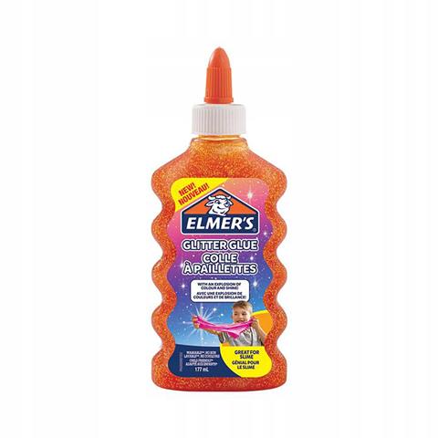 ELMERS KLEJ Z BROKATEM 177ML POMARAŃCZOWY NEWELL