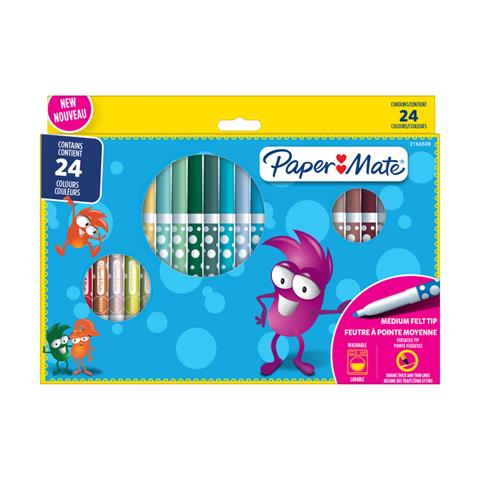 paper mate flamastry 24 kolory 2166508   newell