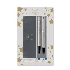 parker kpl.długopis+pióro im essential stal 2183058 newell