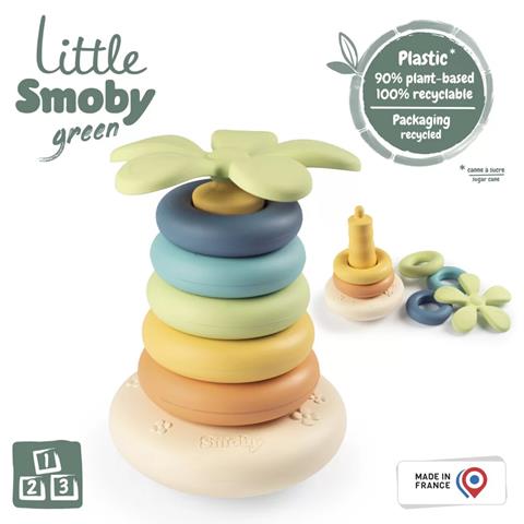SMOBY LITTLE PIRAMIDKA Z KRĄŻKÓW 140603