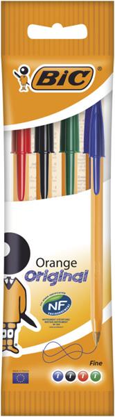 bic-długopis orange 4 kolory mix /10/