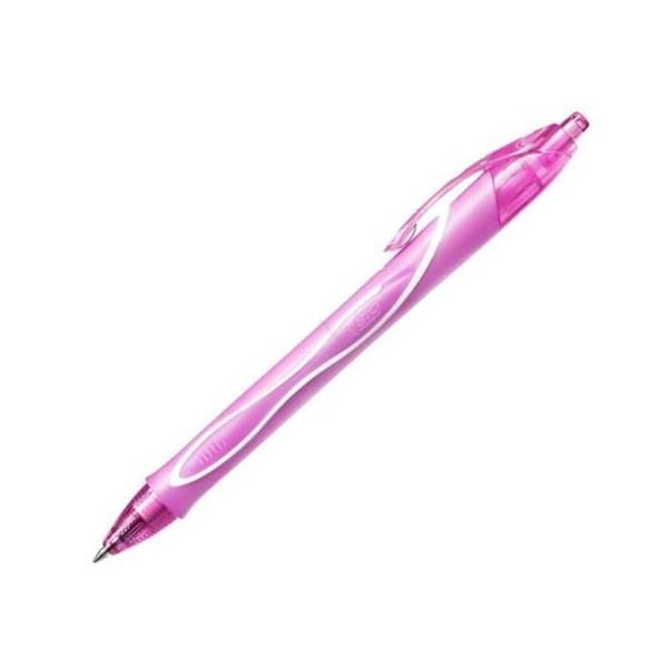 bic długopis gel-ocity quick dry 0,7mm  różowy jasny