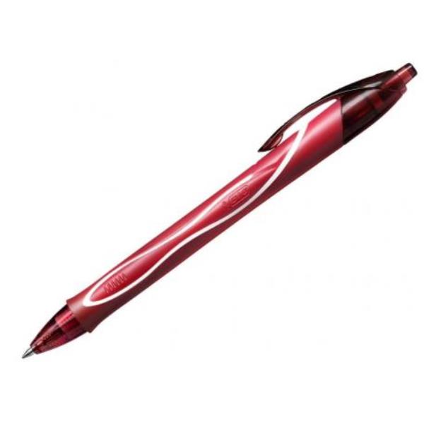 bic długopis gel-ocity quick dry 0,7mm  czerwony