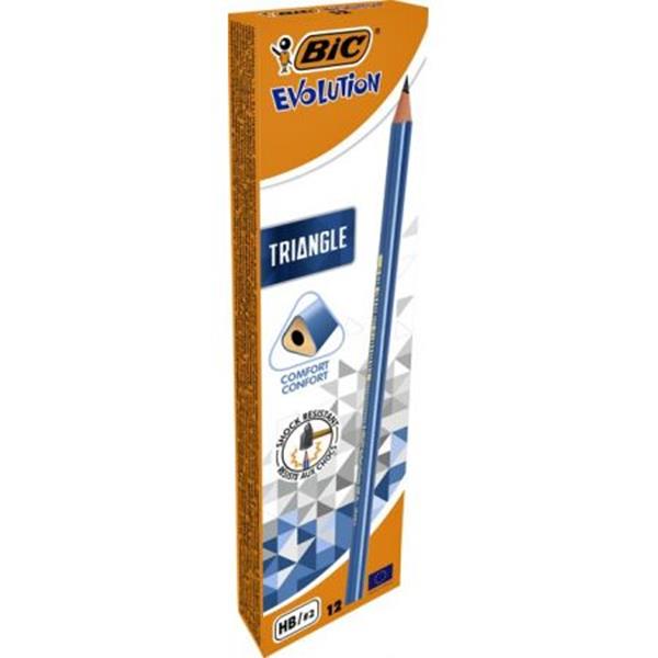 BIC-OŁÓWEK CONTE HB BEZ GUMKI EVOLUTION TRIANGLE OP.12SZT  /6/