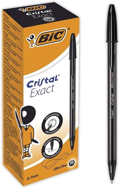 bic-długopis cristal exact czarny       op.20szt