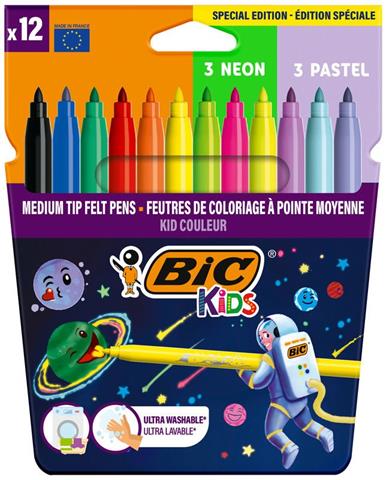 BIC-FLAMASTRY KIDS 12KOL COSMO COULEUR /25/